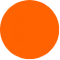 Dark orange circle. This circle corresponds to the 24% slice of the pie chart.
