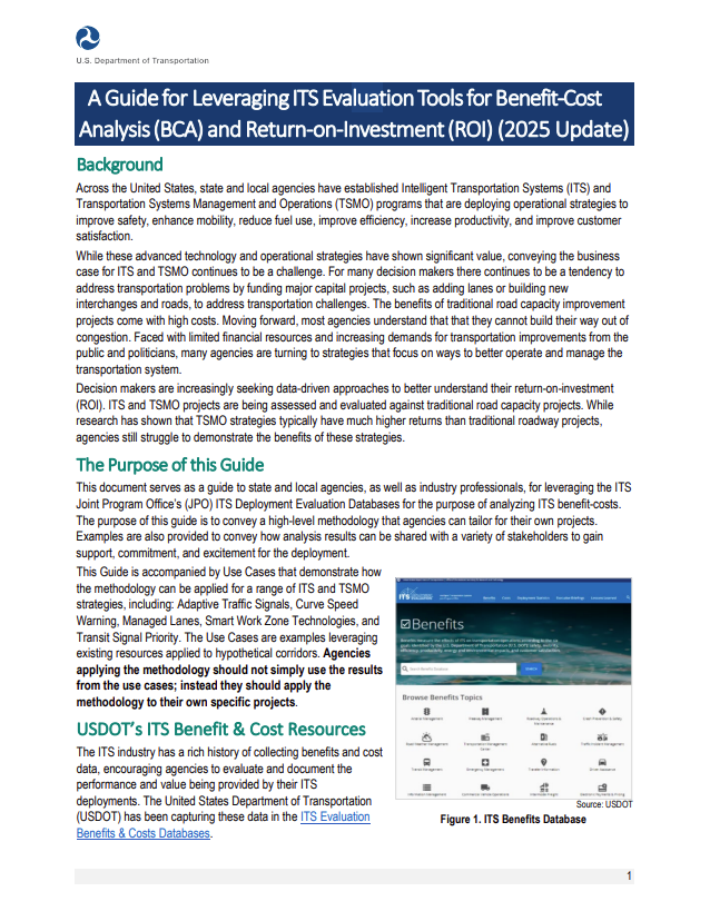Teaser image of the Return on Investment (ROI) Guide document